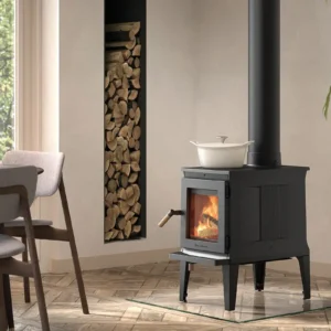 Stufa a legna HERGOM modello GREEN MOUNTAIN GM 20 con piano cottura