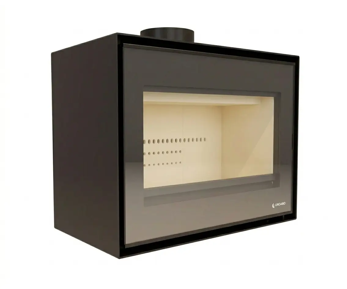 Inserto camino a legna 11 kW UNGARO modello INUX 80 FREE - immagine 3