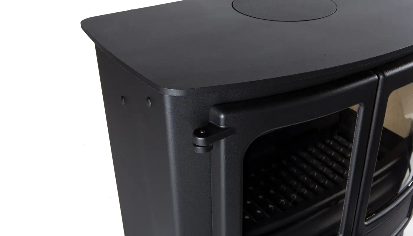 Stufa classica a legna CHARNWOOD modello ISLAND I 7kW - immagine 4