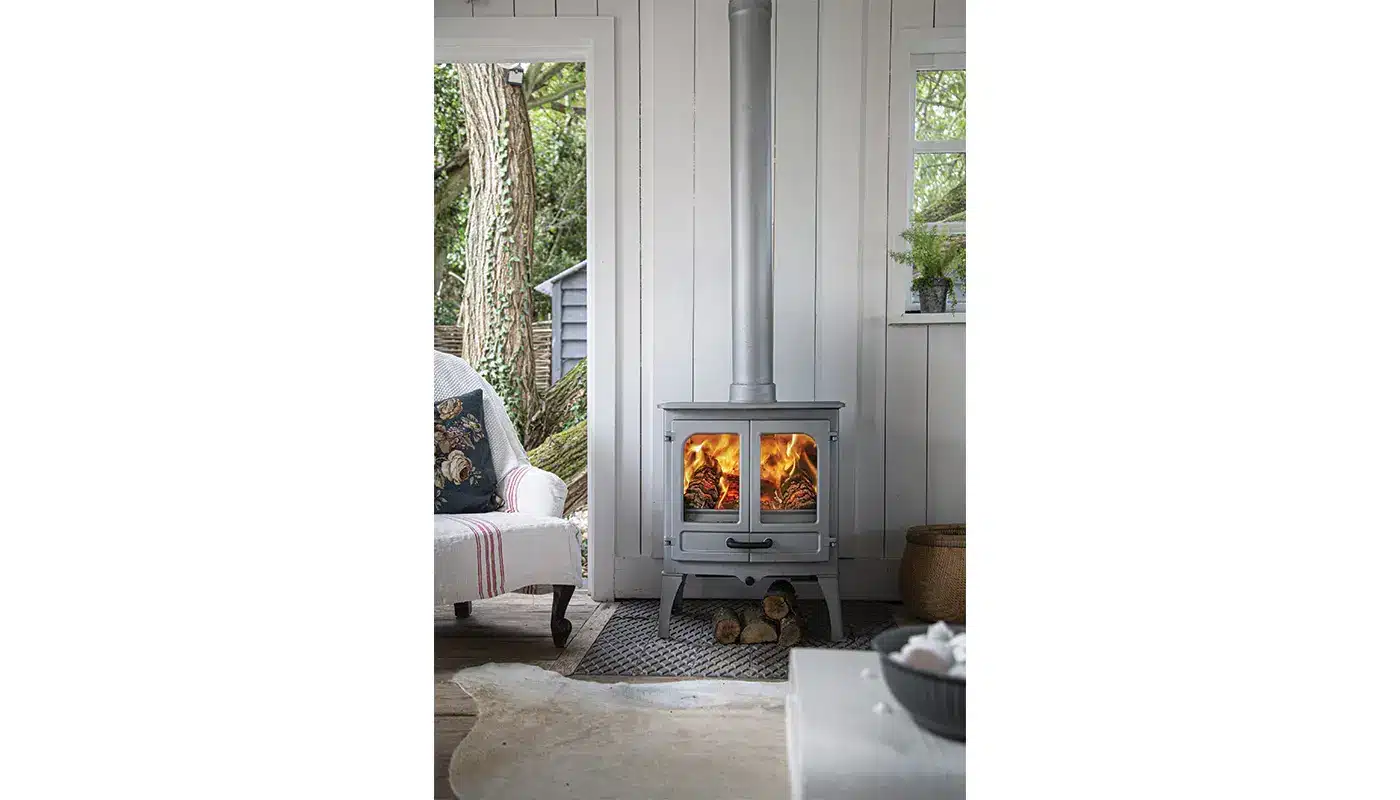 Stufa classica a legna CHARNWOOD modello ISLAND I 7kW - immagine 5