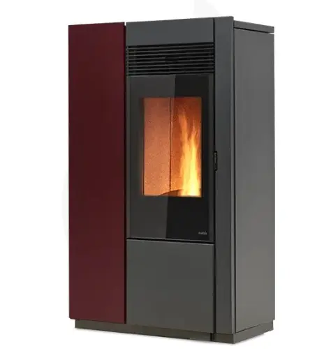 Stufa a pellet NOBIS modello ELENA 12 13,5 kW - immagine 3