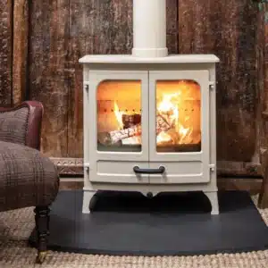 Stufa classica a legna CHARNWOOD modello Island II 11kW