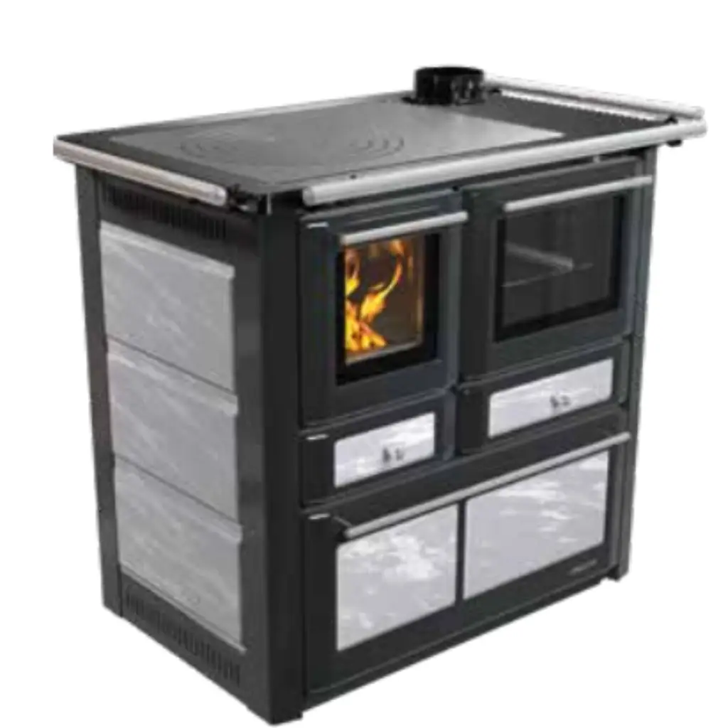 Cucina a legna LINCAR modello AURORA 149A VL 7,3kW - Image 2