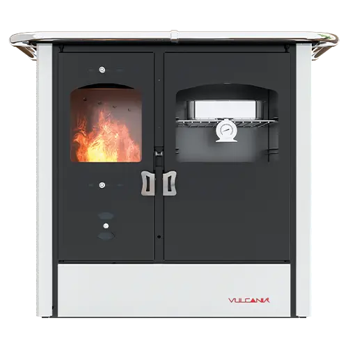 Cucina a legna VULCANIA modello ATENA - 8,4 kW