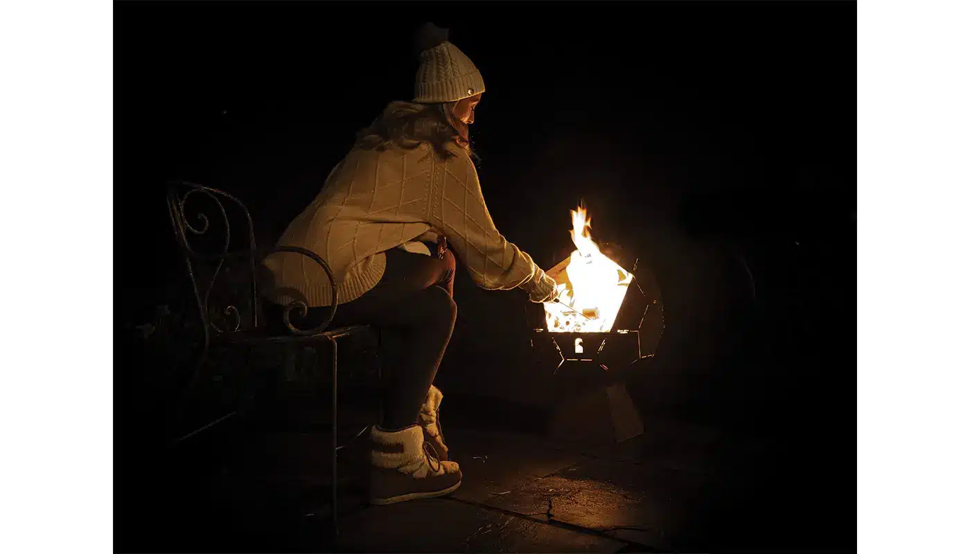 Braciere decorativo da esterno CHARNWOOD modello FIREBALL - immagine 5