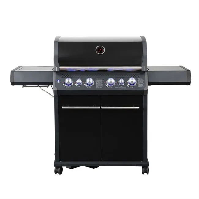 Barbecue a gas IL BRACERE modello GENERATION METROPOLITAN 4 fuochi INOX