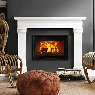 Inserto a legna CLIMA CALOR modello VISUAL 70HP 8,3 kW - immagine 4