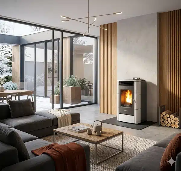 Stufa a pellet LINCAR modello MILLY PLUS 9,6 kW