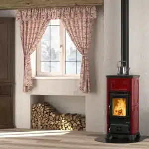 Stufa a legna NORDICA modello EMILIANA 165 6,5 kW